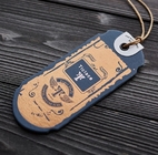 Fluorescent Recycled Cardboard Swing Tags Custom Logo Gravure Printing